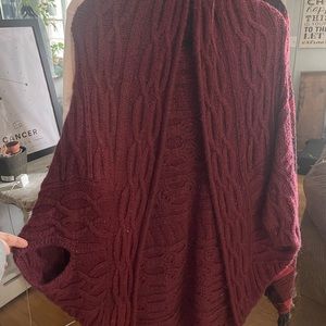 Oversized Batwing Sweater